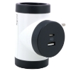 Imagem de FICHA 2X2P+T + USB A+C BRA/CNZ