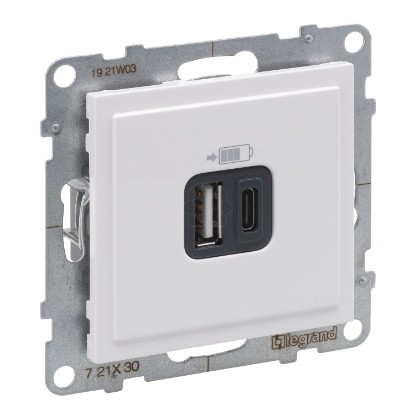 Mostrar detalhes para NEW SUNO 2 X USB TIPO A+C BRAN Imagem de NEW SUNO 2 X USB TIPO A+C BRAN