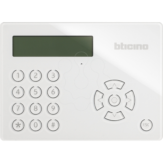 Imagem de Teclado alfanumérico com LCD e leitor cartões
