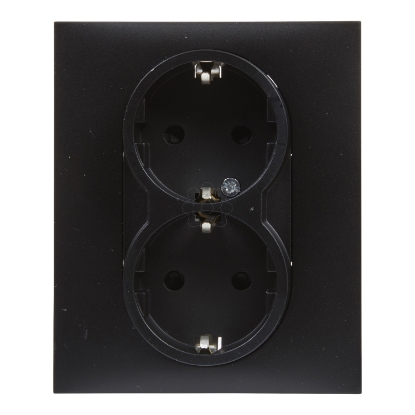 Mostrar detalhes para NEW SUNO 2 X 2P+T SCHUKO PRETO Imagem de NEW SUNO 2 X 2P+T SCHUKO PRETO