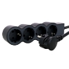 Imagem de BLOCO 4X2P+T 15M PRETO