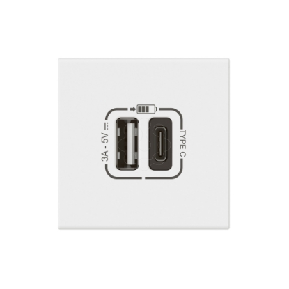 Mostrar detalhes para MOSAIC 2 X USB A+C LINK BRAN Imagem de MOSAIC 2 X USB A+C LINK BRAN