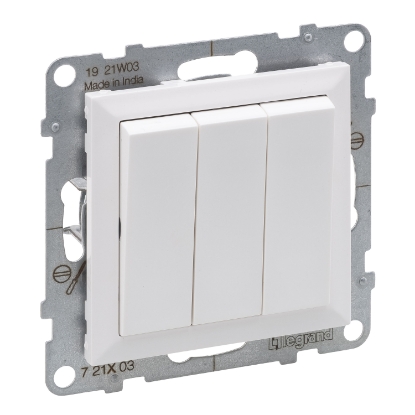 Mostrar detalhes para NEW SUNO INTERR. TRIPLO BRANCO Imagem de NEW SUNO INTERR. TRIPLO BRANCO