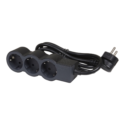 Mostrar detalhes para BLOCO 3X2P+T 5M PRETO Imagem de BLOCO 3X2P+T 5M PRETO