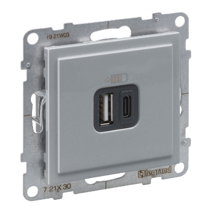 Mostrar detalhes para NEW SUNO 2 X USB TIPO A+C ALUM Imagem de NEW SUNO 2 X USB TIPO A+C ALUM