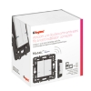 Imagem de Interruptor duplo sem fios - branco - Mosaic with Netatmo