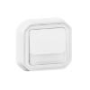 Imagem de Plexo IP 55 monobloco encastrar - Botão simples luminoso porta-etiqueta, Branco