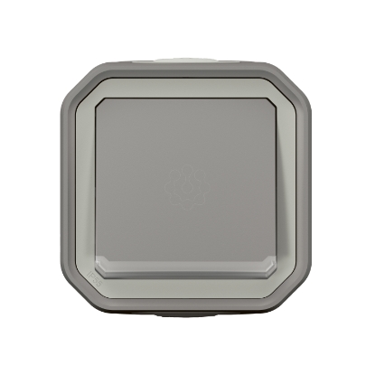 Mostrar detalhes para Plexo IP 55 monobloco saliente   Comutador de escada c/ sinalizacao 24V Cinzen. Imagem de Plexo IP 55 monobloco saliente   Comutador de escada c/ sinalizacao 24V Cinzen.