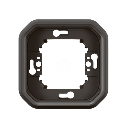 Mostrar detalhes para Plexo IP 55 componivel   Quadro simples para montagem de encastrar Antracite Imagem de Plexo IP 55 componivel   Quadro simples para montagem de encastrar Antracite