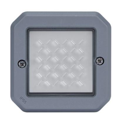 Mostrar detalhes para Plexo IP 55 componivel   Comutador de escada 16 AX Cinzento Imagem de Plexo IP 55 componivel   Comutador de escada 16 AX Cinzento