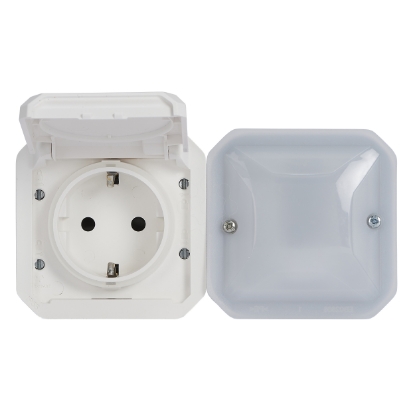 Mostrar detalhes para Plexo with Netatmo   Tomada de energia conectada 2P+T tipo Schuko Branco Imagem de Plexo with Netatmo   Tomada de energia conectada 2P+T tipo Schuko Branco