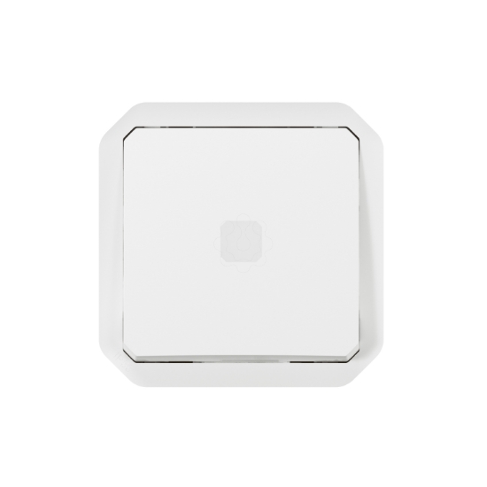 Imagem de Plexo IP 55 componível - Interruptor temporizado luminoso, Branco