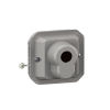 Imagem de Plexo IP 55 componível - Interruptor com chave DIN - 2 posições, Cinzento