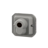 Imagem de Plexo IP 55 componível - Interruptor com chave DIN - 2 posições, Cinzento