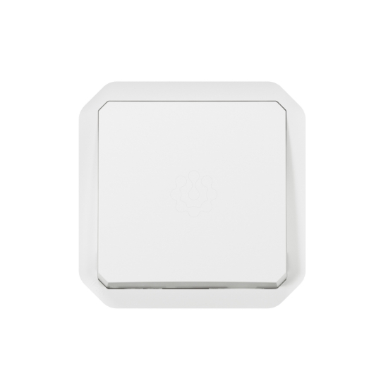 Imagem de Plexo IP 55 componível - Botão simples (NA + NF), Branco