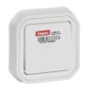 Imagem de Plexo IP 55 monobloco encastrar - Comutador de escada, Branco