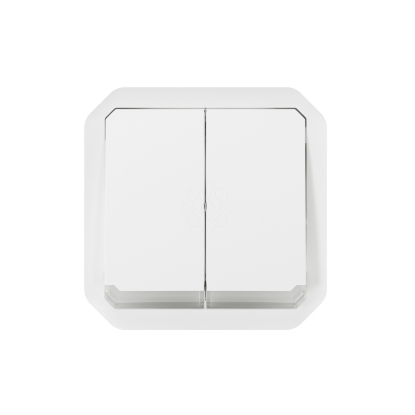 Mostrar detalhes para Plexo IP 55 componivel   Comando multifuncoes duplas luminosas Branco Imagem de Plexo IP 55 componivel   Comando multifuncoes duplas luminosas Branco