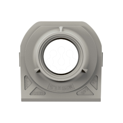 Mostrar detalhes para Plexo IP 55 acessorios   Bucim roscado substituicao 1 entrada ISO20 Cinzento Imagem de Plexo IP 55 acessorios   Bucim roscado substituicao 1 entrada ISO20 Cinzento