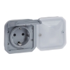 Imagem de Plexo with Netatmo   Tomada de energia conectada 2P+T tipo Schuko Cinzento