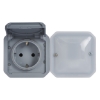 Imagem de Plexo with Netatmo   Tomada de energia conectada 2P+T tipo Schuko Cinzento