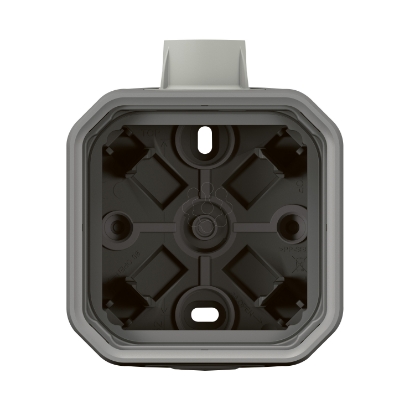 Mostrar detalhes para Plexo IP 55 componivel   Caixa saliente simples para bucins ISO20 Cinzento Imagem de Plexo IP 55 componivel   Caixa saliente simples para bucins ISO20 Cinzento