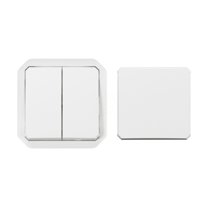 Mostrar detalhes para Plexo IP 55 componivel   Mecanismo Multifuncoes reversivel Branco Imagem de Plexo IP 55 componivel   Mecanismo Multifuncoes reversivel Branco