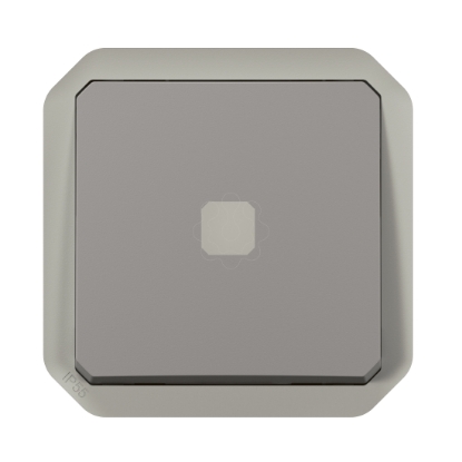Mostrar detalhes para Plexo IP 55 componivel   Interruptor temporizado luminoso Cinzento Imagem de Plexo IP 55 componivel   Interruptor temporizado luminoso Cinzento