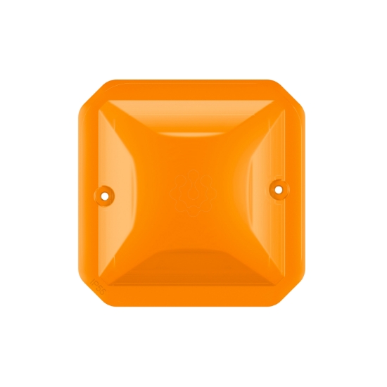 Imagem de Plexo IP 55 componível - Difusor para sinalizador de balizagem - Laranja
