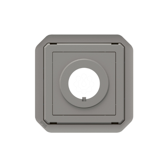 Imagem de Plexo IP 55 componível - Adaptador para funções Osmoz, Cinzento