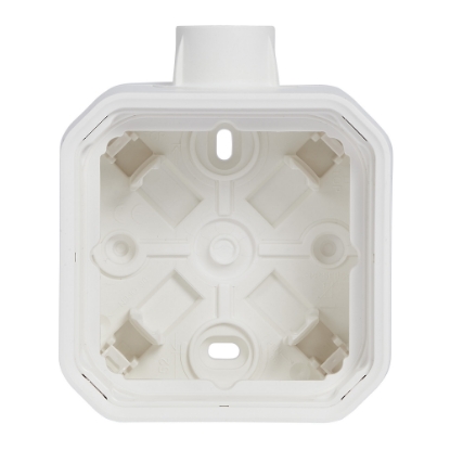 Mostrar detalhes para Plexo IP 55 componivel   Caixa saliente simples para bucins ISO20 Branco Imagem de Plexo IP 55 componivel   Caixa saliente simples para bucins ISO20 Branco