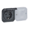 Imagem de Plexo with Netatmo   Tomada de energia conectada 2P+T tipo Schuko Antracite