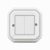 Imagem de Plexo with Netatmo   Interruptor duplo sem fios e sem bateria Branco