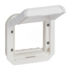 Imagem de Plexo IP 55 componível - Adaptador Mosaic com tampa opaca, Branco