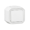 Imagem de Plexo IP 55 monobloco saliente   Botao simples Branco