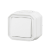Imagem de Plexo IP 55 monobloco saliente   Botao simples Branco