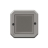 Imagem de Plexo IP 55 componivel   Adaptador Mosaic com membrana frontal flexivel Cinzen.