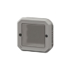 Imagem de Plexo IP 55 componivel   Adaptador Mosaic com membrana frontal flexivel Cinzen.