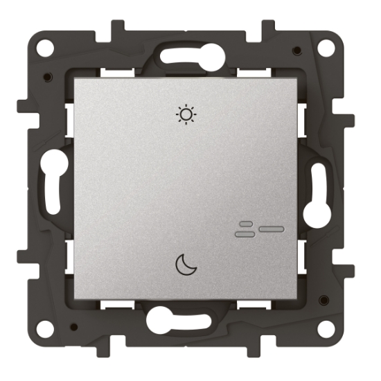 Imagem de Niloe Step with Netatmo - Comando Acordar/Deitar - sem fios - Aluminio