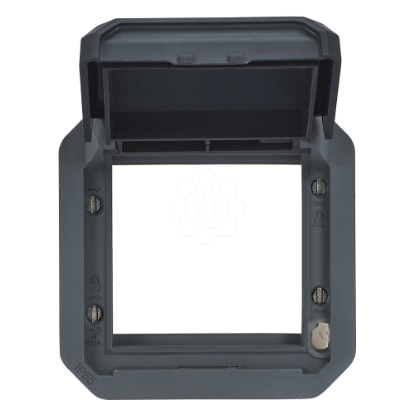 Mostrar detalhes para Plexo IP 55 componivel   Adaptador Mosaic com tampa opaca Antracite Imagem de Plexo IP 55 componivel   Adaptador Mosaic com tampa opaca Antracite