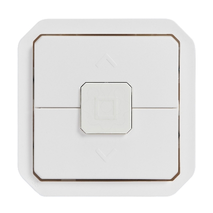 Mostrar detalhes para Plexo IP 55 componivel   Botao duplo para estores Branco Imagem de Plexo IP 55 componivel   Botao duplo para estores Branco
