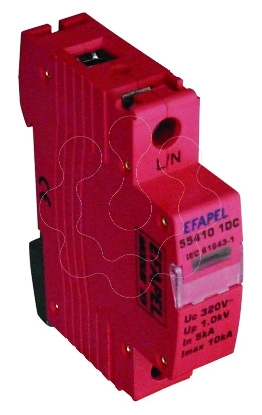 Mostrar detalhes para DESCARREGADOR SOBRETENSÃO 1P 230-320V~ 10KA Imagem de DESCARREGADOR SOBRETENSÃO 1P 230-320V~ 10KA
