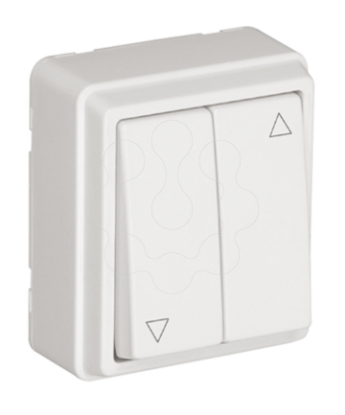 Mostrar detalhes para BOTÃO DUPLO DE PERSIANA BRANCO Imagem de BOTÃO DUPLO DE PERSIANA BRANCO