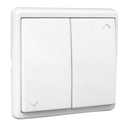 Mostrar detalhes para BOTÃO DUPLO DE PERSIANA BRANCO Imagem de BOTÃO DUPLO DE PERSIANA BRANCO