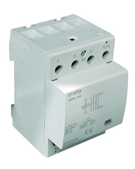 Imagem de CONTACTOR TETRAPOLAR - 4NA - 230V~ - 63A