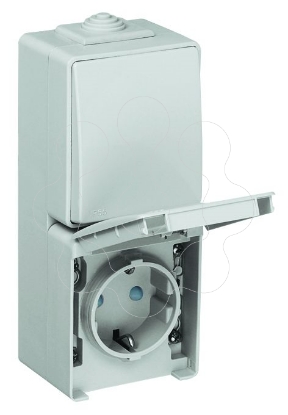 Mostrar detalhes para COMUT ESCADA/TOM SCHUKO VERT C/OBTUR CINZENTO Imagem de COMUT ESCADA/TOM SCHUKO VERT C/OBTUR CINZENTO