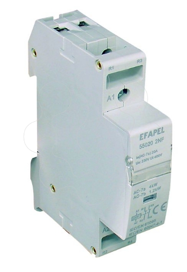 Imagem de CONTACTOR BIPOLAR - 2NF - 230V~ - 20A