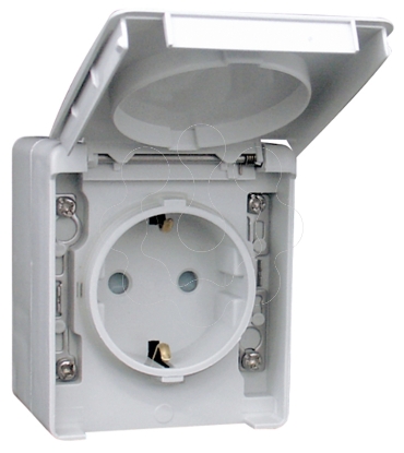 Mostrar detalhes para TOMADA SCHUKO C/OBTURADOR CINZENTA Imagem de TOMADA SCHUKO C/OBTURADOR CINZENTA