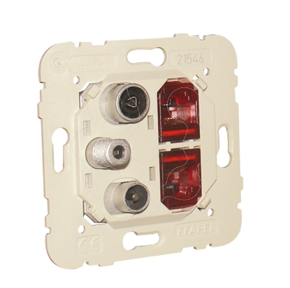 Mostrar detalhes para TOM MISTA R-TV-SAT-2xRJ45 CAT 6 UTP ESTRELA Imagem de TOM MISTA R-TV-SAT-2xRJ45 CAT 6 UTP ESTRELA
