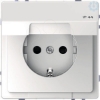Imagem de D-Life - Tomada 2P+T com obturadores e tampa - IP44 - 16A - Branco