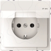 Imagem de D-Life - Tomada 2P+T com obturadores e tampa - IP44 - 16A - Branco